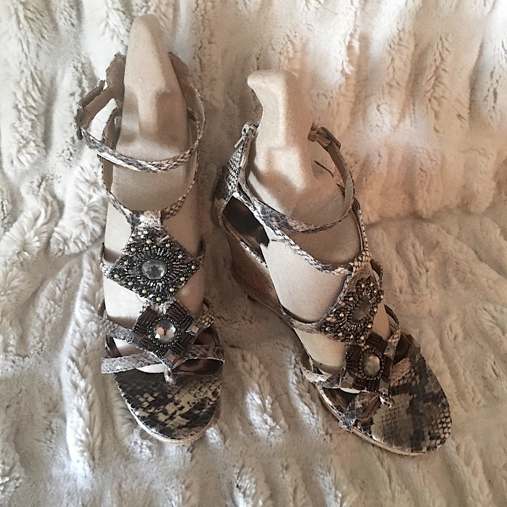 Rampage Wedge Heeled Sandals